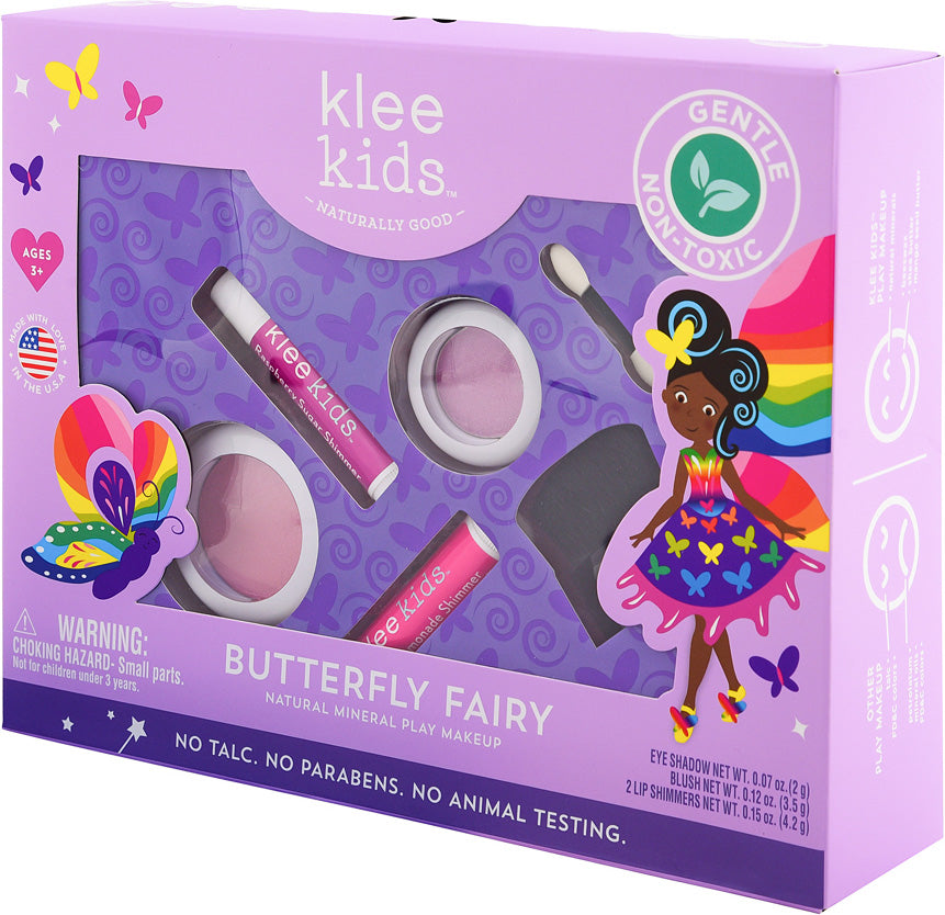 Klee Kids Natural Mineral Play Makeup Kit Butterfly Fairy