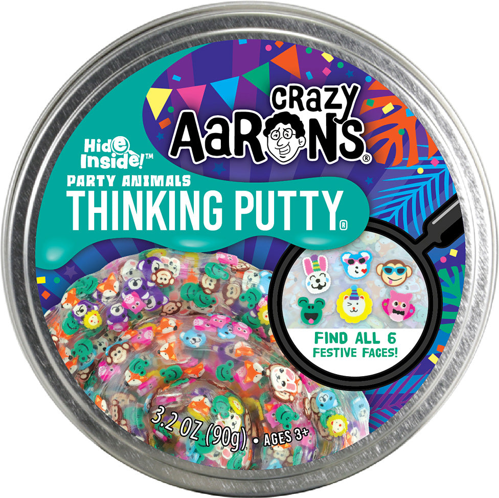 Hide Inside! Party Animal Thinking Putty