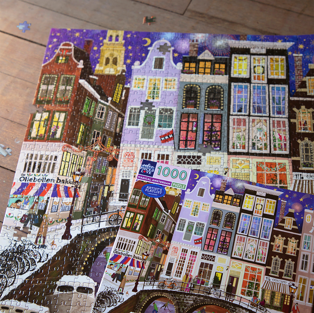 Magical Amsterdam (1000 Piece) Puzzle