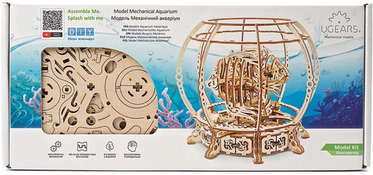 UGears Mechanical Aquarium Model Kit Age 14+