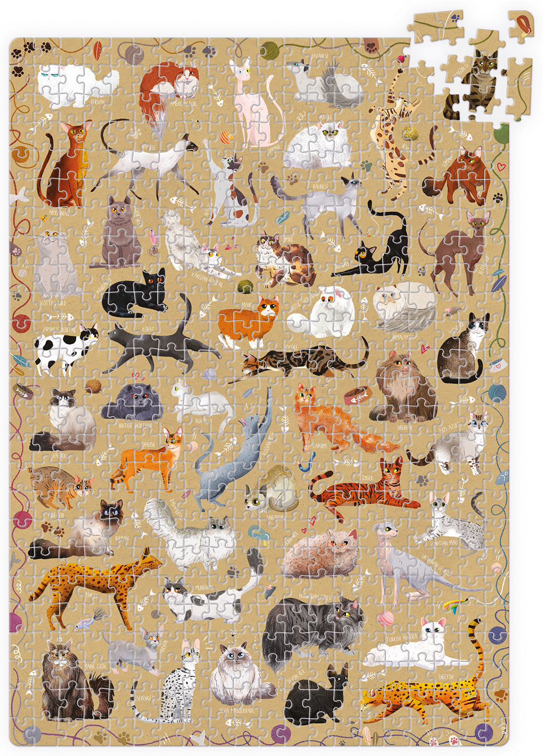 PUZZLOVE Cats - 500 pcs