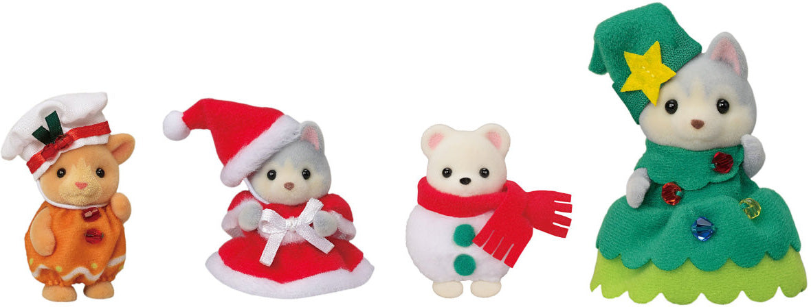 Calico Critters Happy Christmas Friends