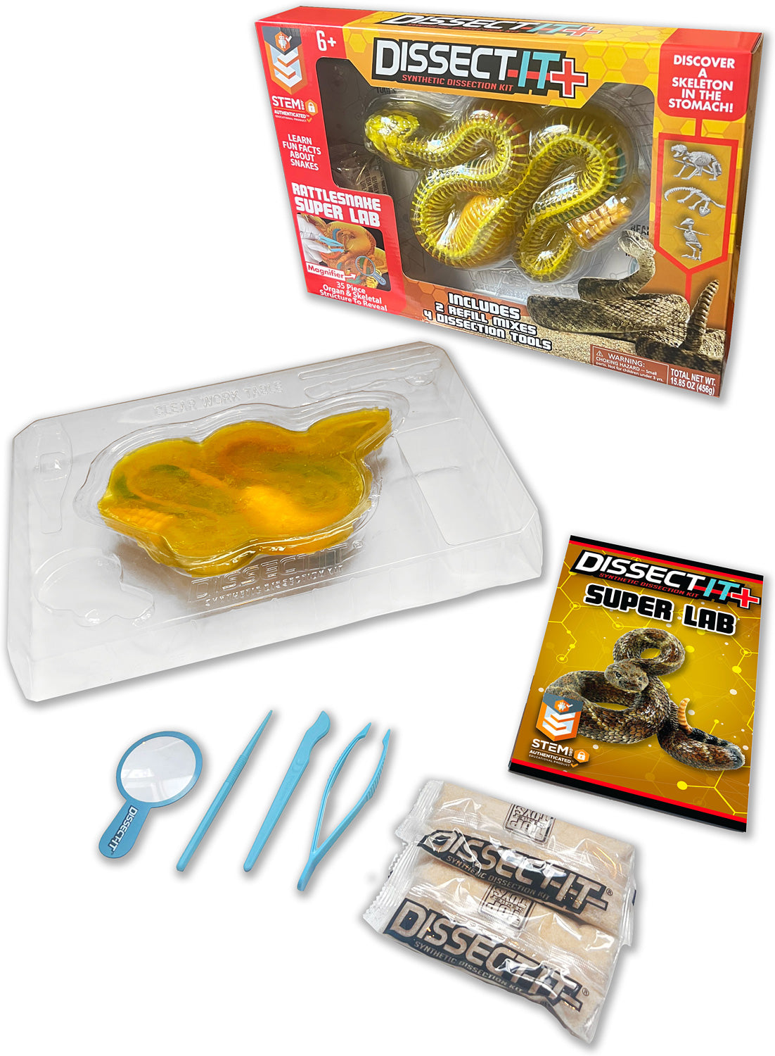 Dissect-It+ Rattlesnake Super Lab Kit