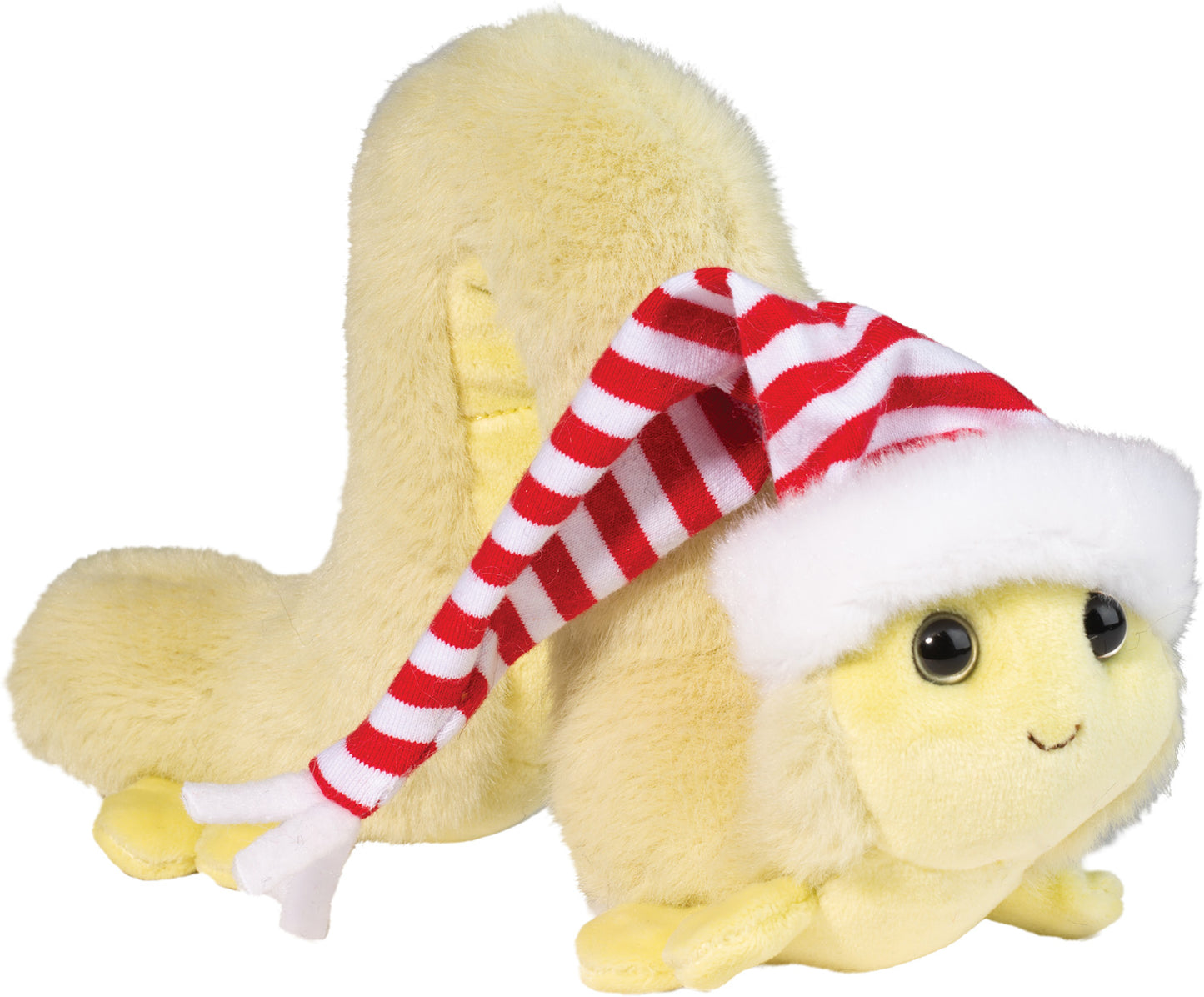 Inchy Inchworm with Santa Hat