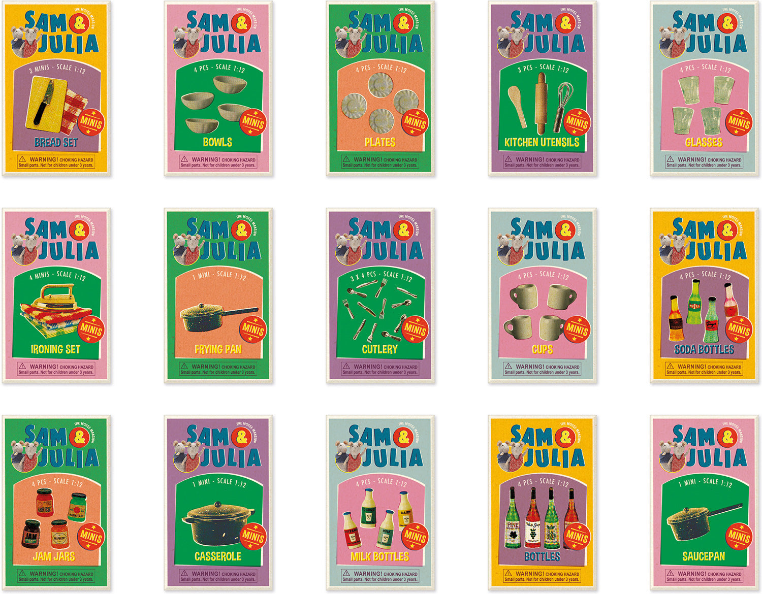 Sam & Julia Mini Matchboxes