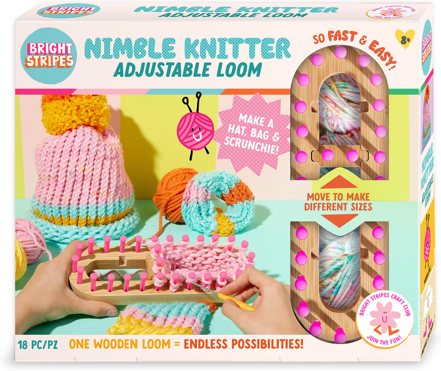 Nimble Knitter Adjustable Loom