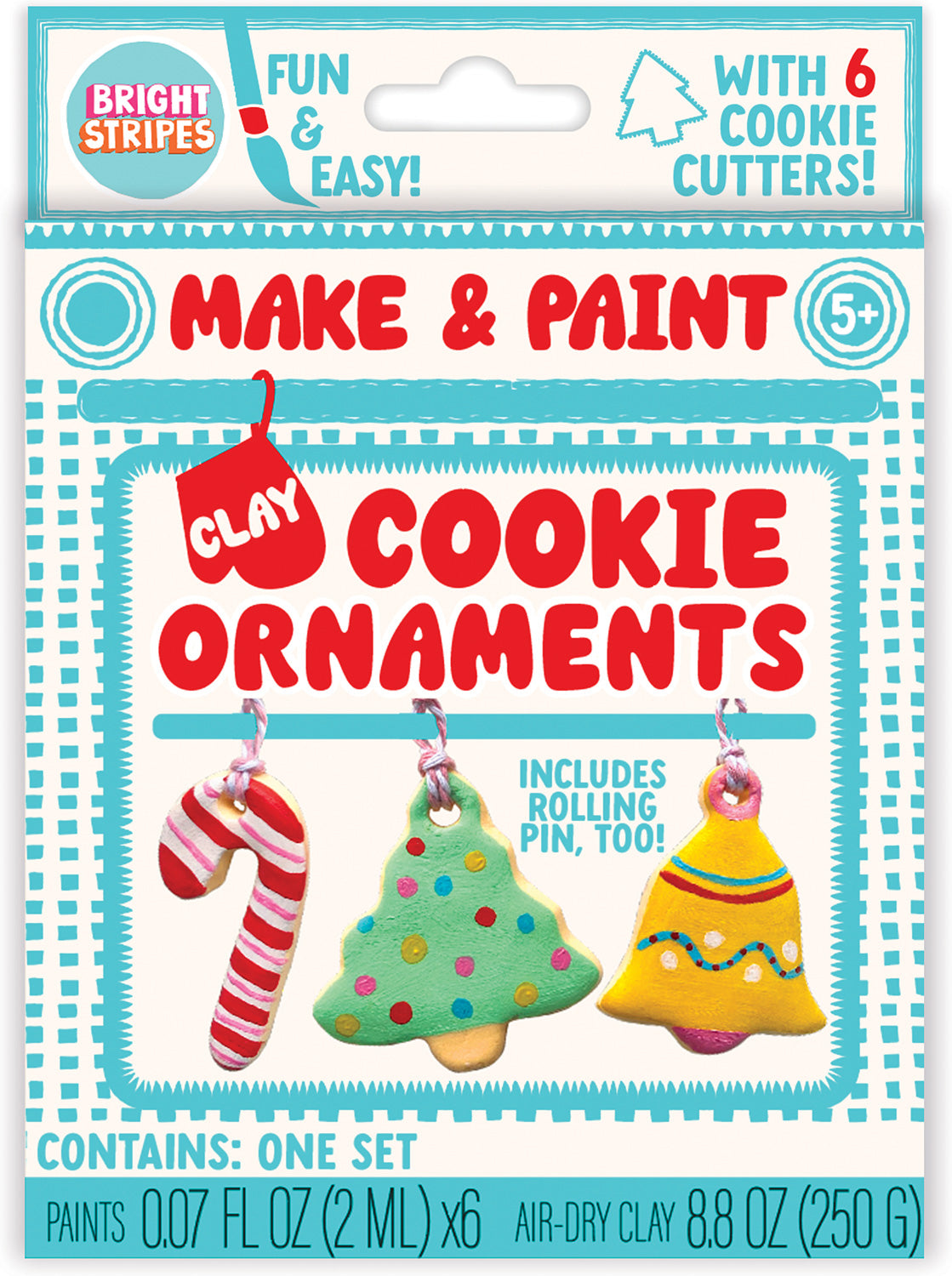 Make & Paint Clay Cookie Ornaments