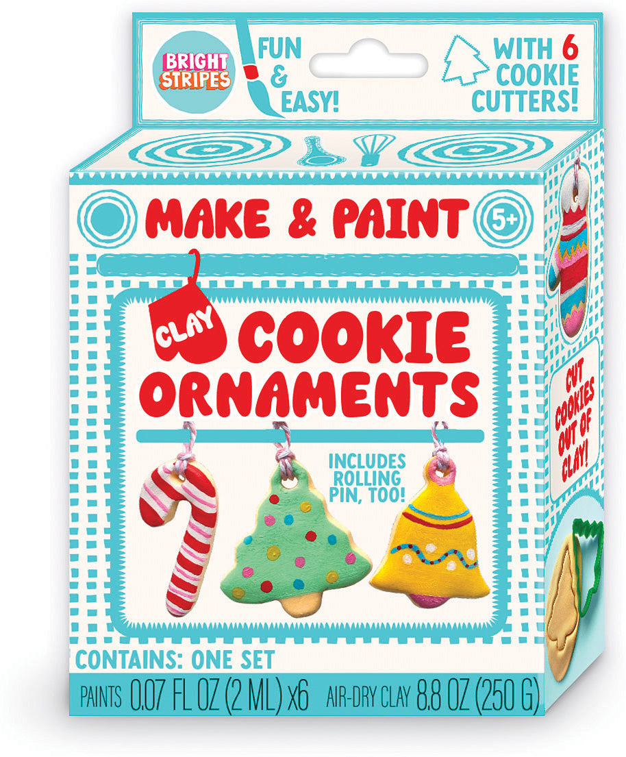 Make & Paint Clay Cookie Ornaments