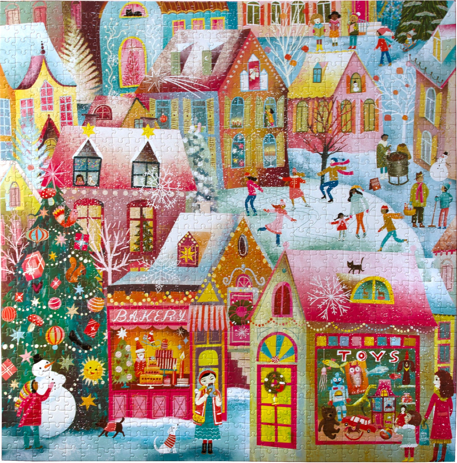 Holiday Village 1000 pc Puzzle