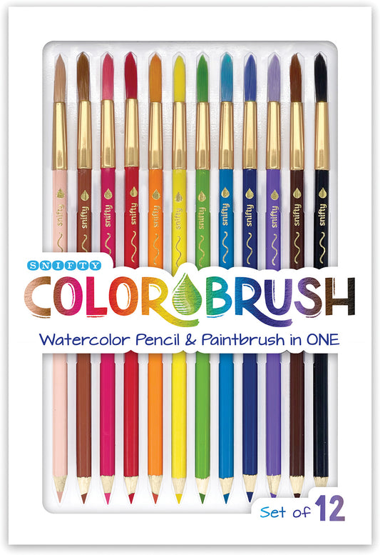 Color Brush Watercolor Pencil & Paintbrush in One