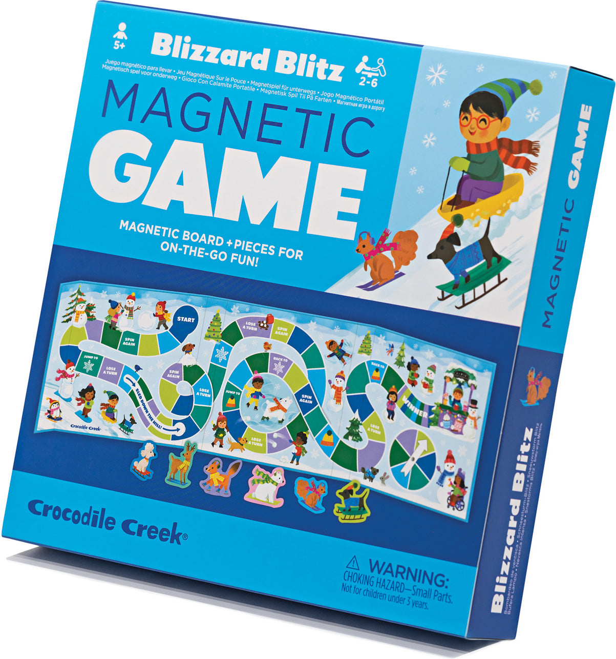 Blizzard Blitz Magnetic Game