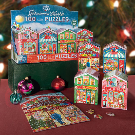 Christmas Market 100 Piece Puzzle