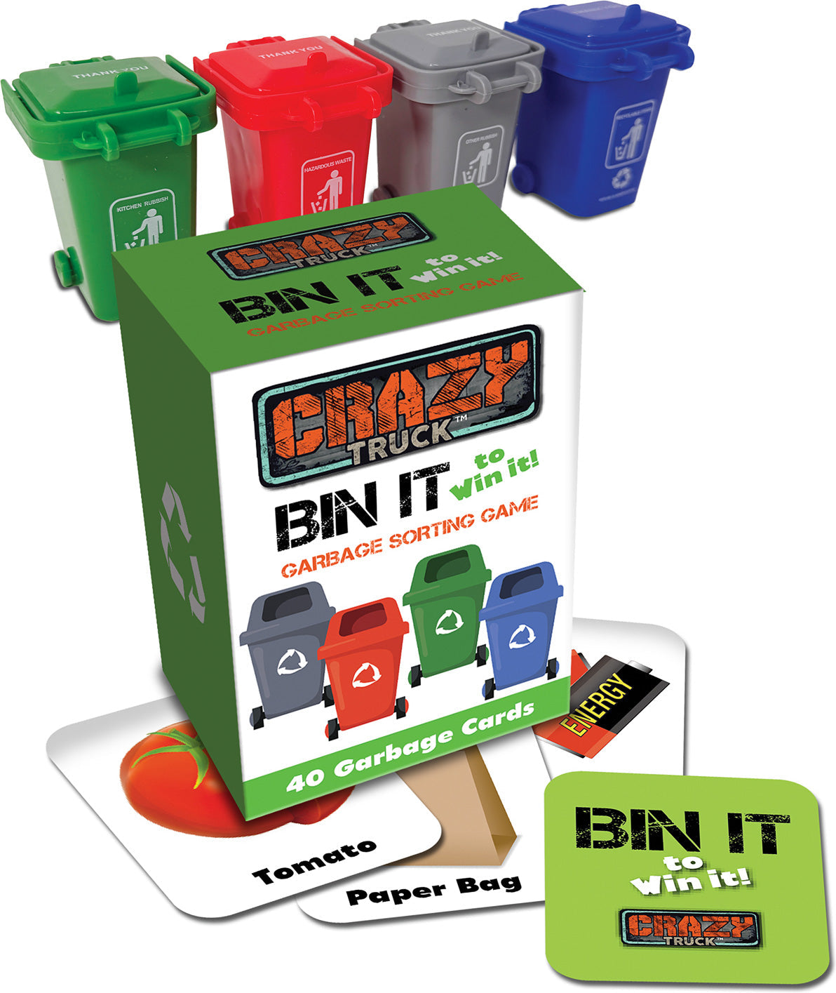 Crazy Truck Recycling Truck