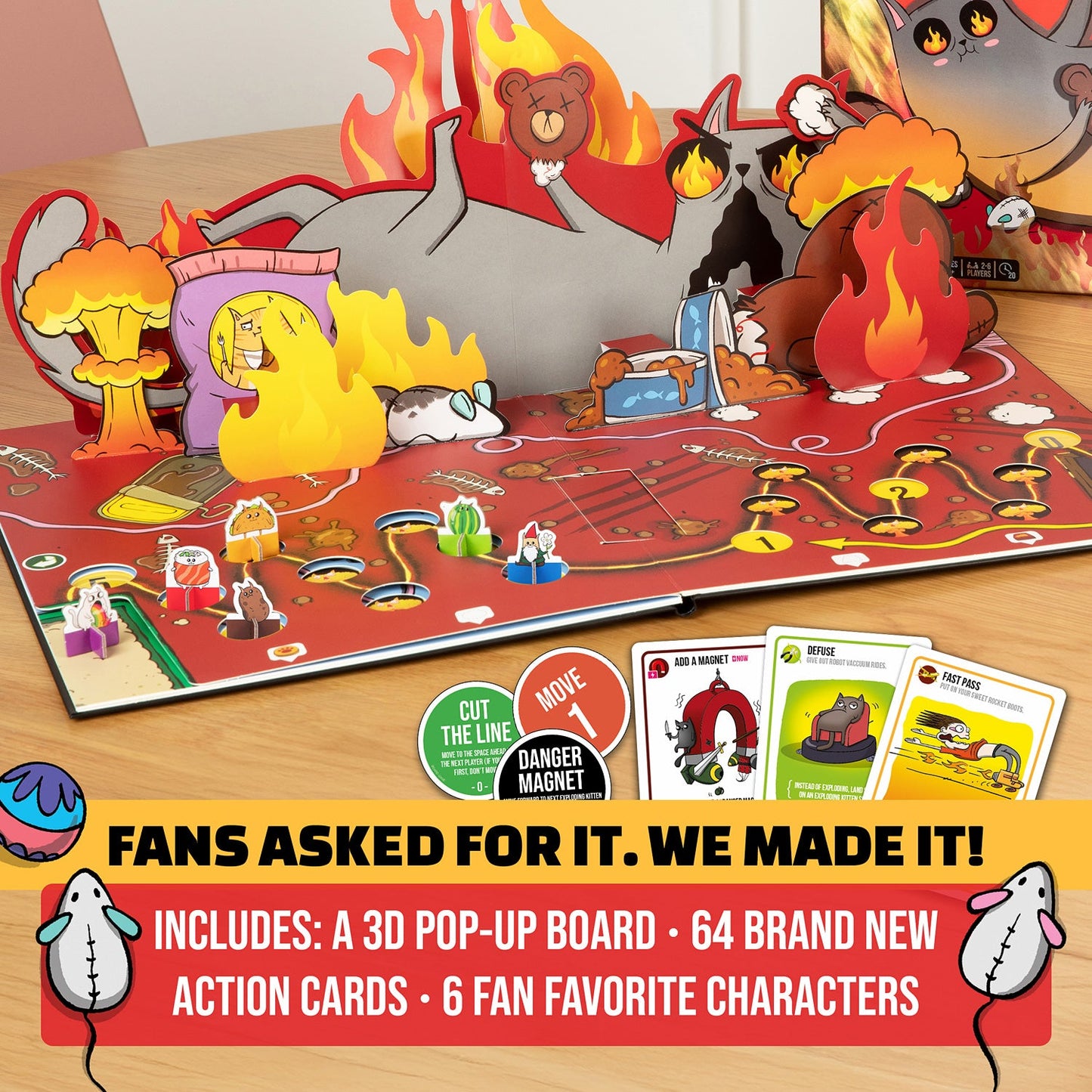 Exploding Kittens The Board Game