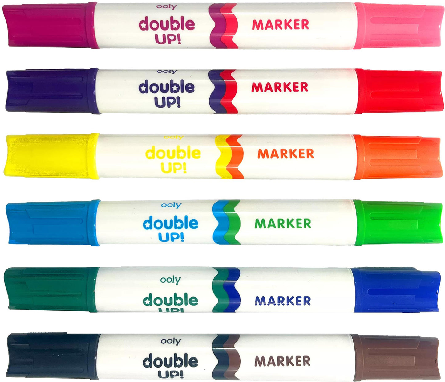 Double Up! Double-Ended Markers - 6 pk