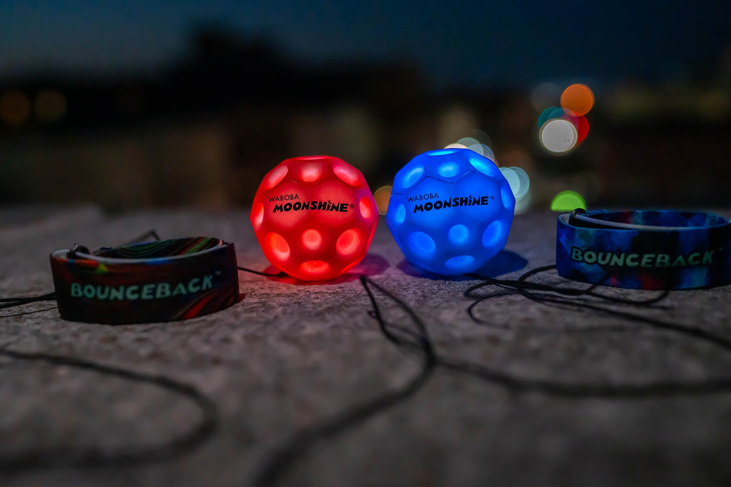 Waboba LED BounceBack Moonshine Asst