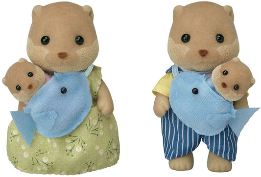 Calico Critters Splashy Otter Family