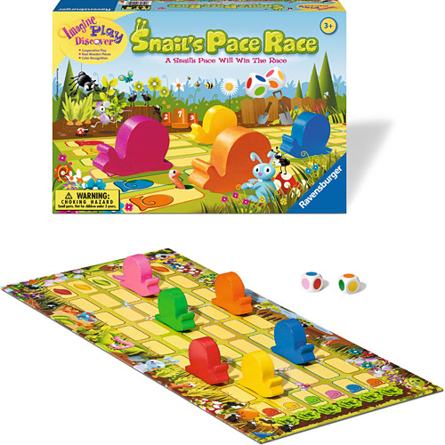 Snails Pace Race Game Age 3+