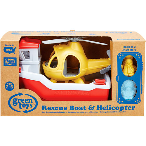 Rescue Boat & Helicopter - Made in the USA