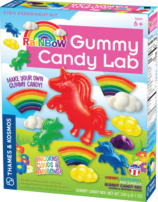 Rainbow Gummy Candy Lab Age 6+