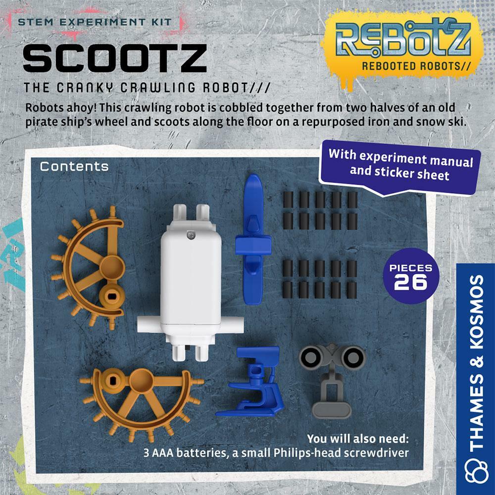 Rebotz: Scootz  The Cranky Crawling Robot Age 6+