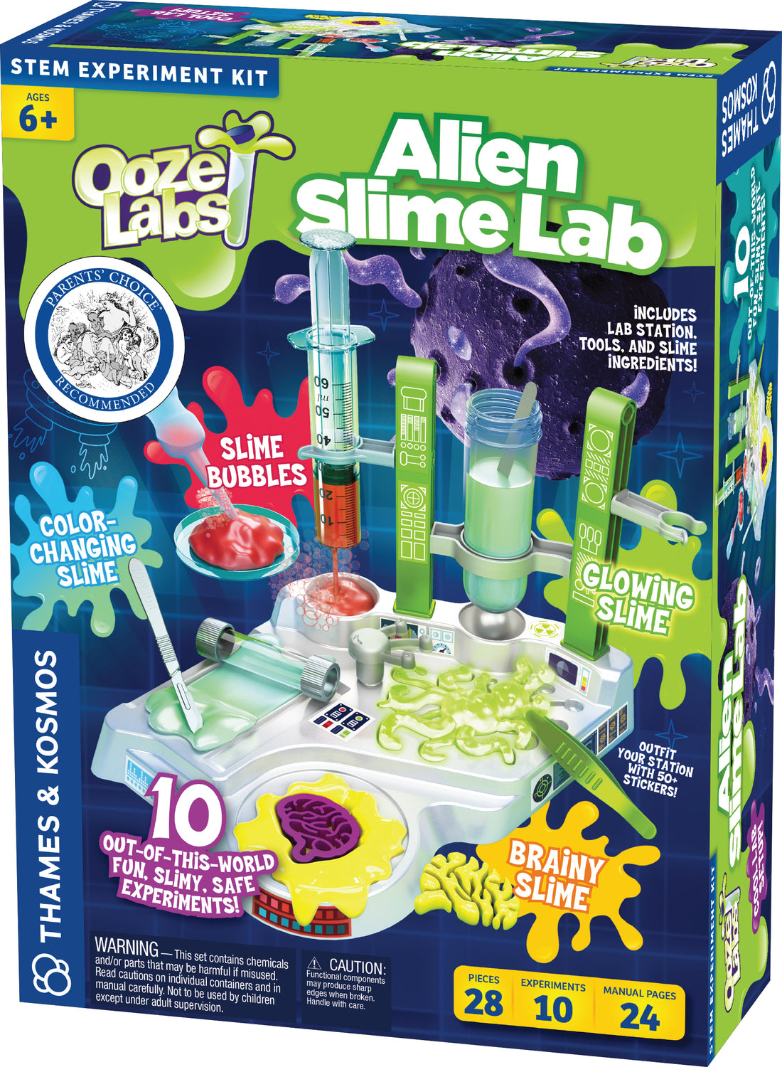 Ooze Labs: U.F.O. Alien Slime Lab