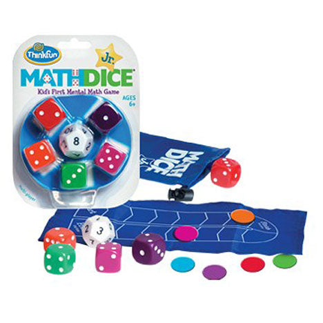 Think Fun Math Dice Jr