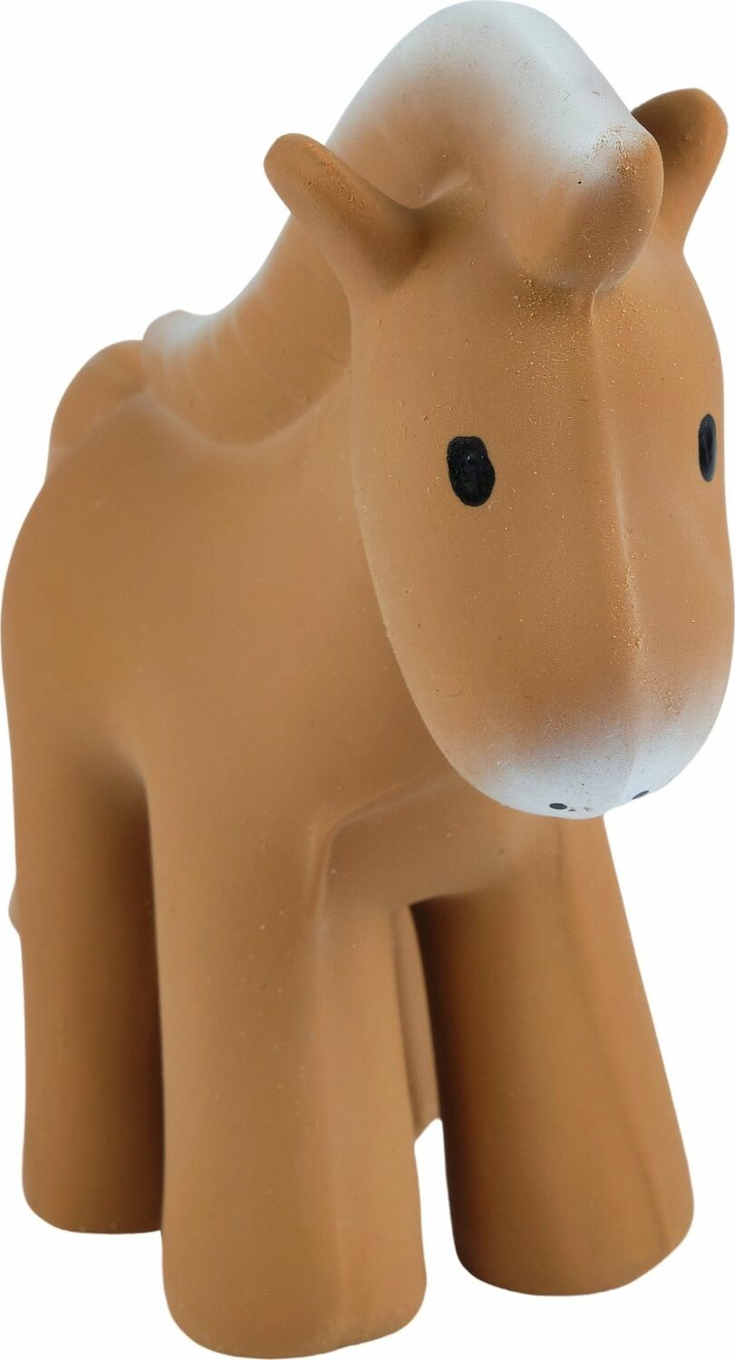 Horse - Natural Rubber Rattle