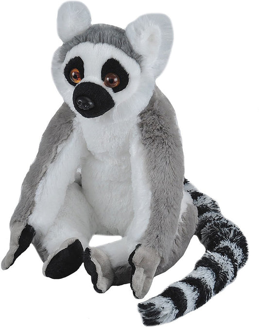 Ring Tailed Lemur Stuffed Animal - 12"