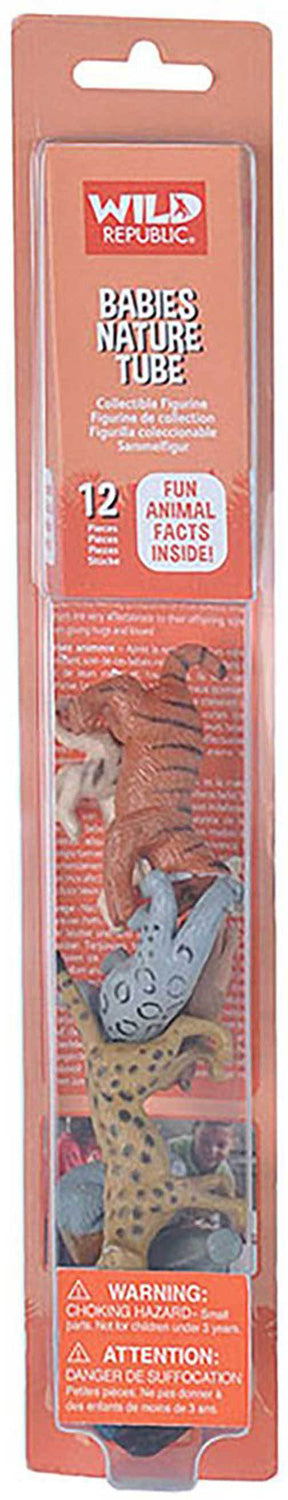 Tube of Baby Animal Figurines