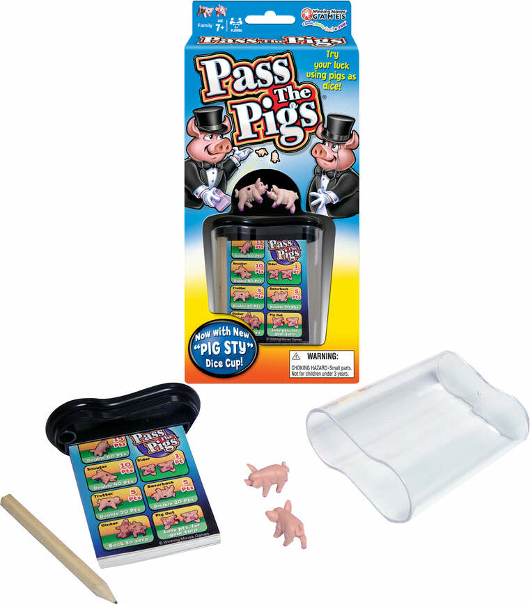 Pass the Pigs Game Age 7+