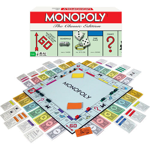 Monopoly the Classic Edition Game Age 8+