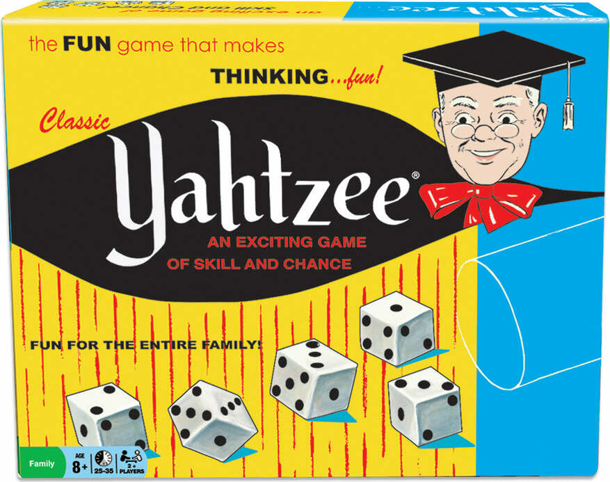 Classic Yahtzee Game Age 8+