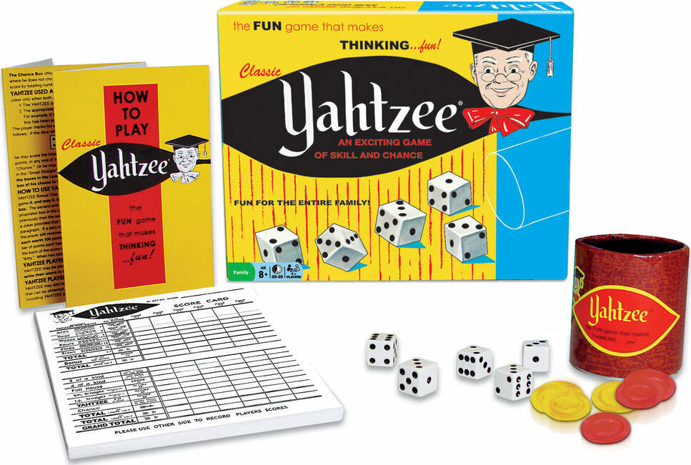 Classic Yahtzee Game Age 8+