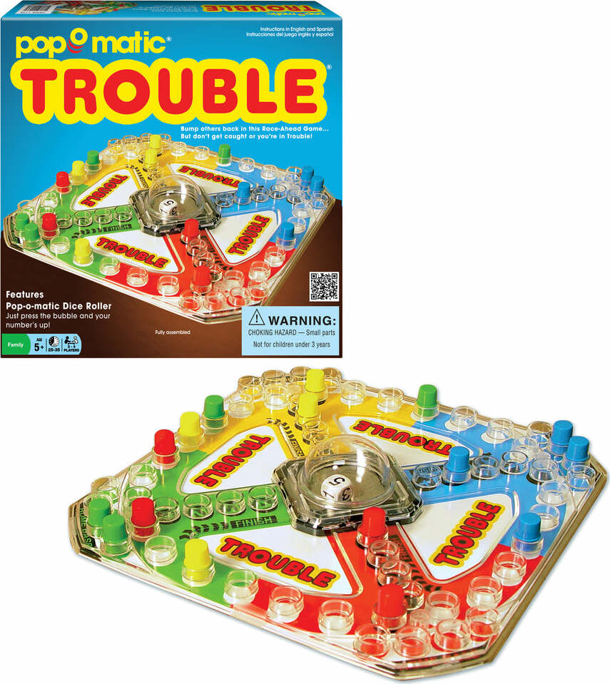 Classic Trouble Game Age 5+