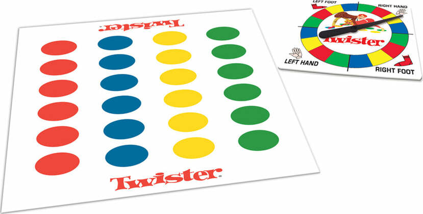 Classic Twister Game Age 6+